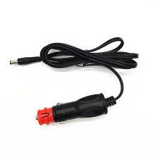 Red Cigarette Lighter Power Line Car Charging Cable